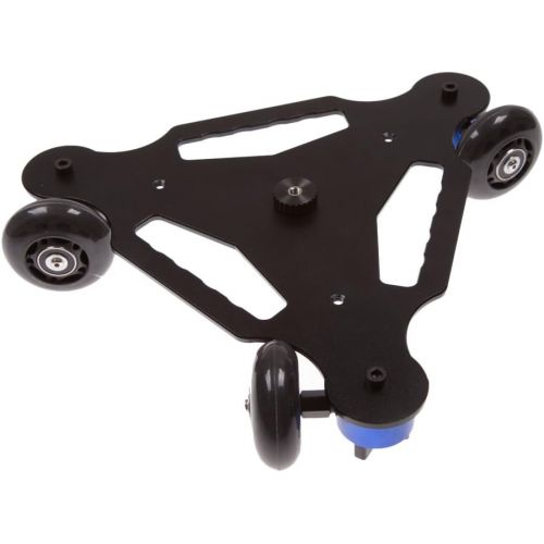  StudioPRO Triangle Stablizer Skate Dolly Table Top Slider for DSLR Camera