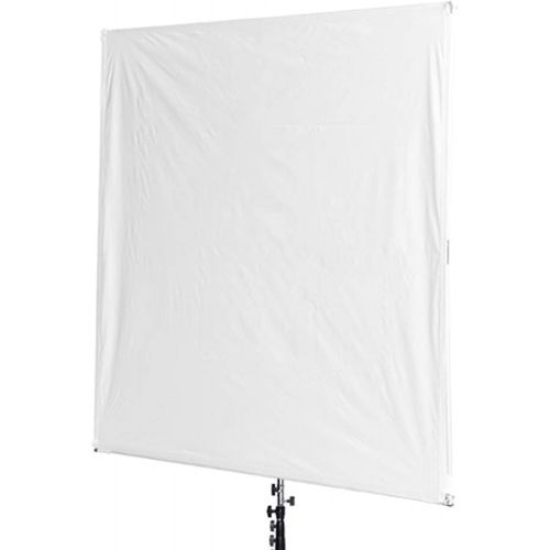  StudioPRO Fovitec - 1x 36 inch Photography Collapsible Sun Scrim Diffuser - [EZ Set-up][Durable Nylon][Lightweight][White/Silver Fabric]