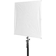 StudioPRO Fovitec - 1x 30 inch Photography Collapsible Sun Scrim Diffuser - [EZ Set-up][Durable Nylon][Lightweight][White/Silver Fabric]