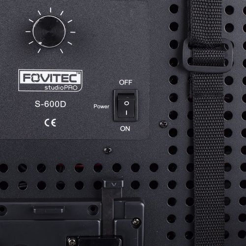  StudioPRO Fovitec - 1x 600 Series LED Panel Softbox Light Modifier - [Collapsible][Light Sold Separately]