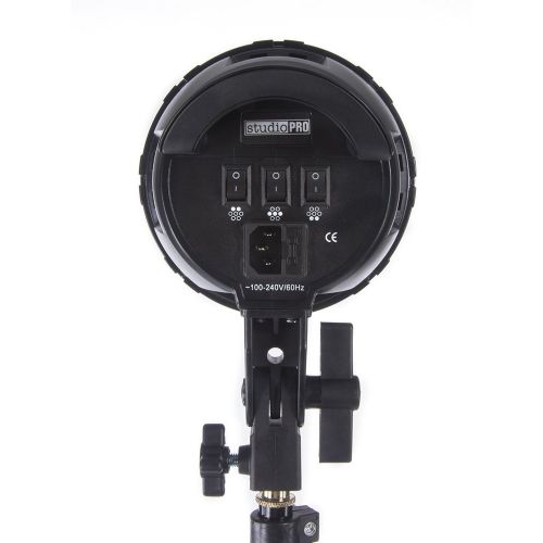  StudioPRO Single 3000W Continuous Lighting Output for Portrait Photography, Photo & Video Shoots - Includes (1) 7 Socket Light Head & Stand, (1) 32 Octagon Softbox & (7) 85W CFL Li