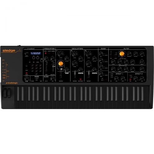  Studiologic},description:The Sledge is a reiteration of Studiologic’s The Sledge 2, a beastly monotimbral polysynth. Studiologic has traditionally been bold in terms of its design