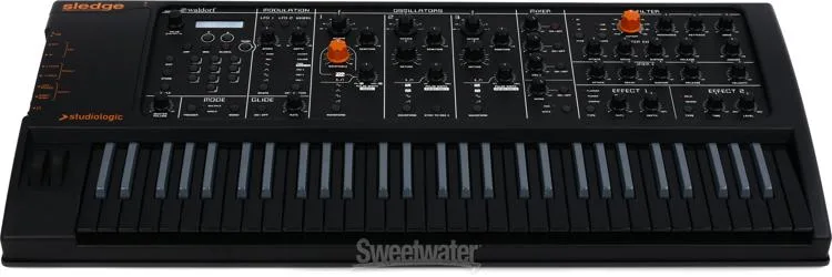  Studiologic Sledge 2.0 Black Virtual Analog Synthesizers