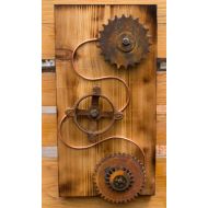 /StuffIGottaHave Gears and things outdoor wall art