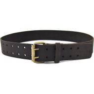 Style N Craft n Craft 74-052 2-Inch Work Belt in Heavy Top Grain Oiled Leather, 32-Inch to 46-Inch Dark Brown