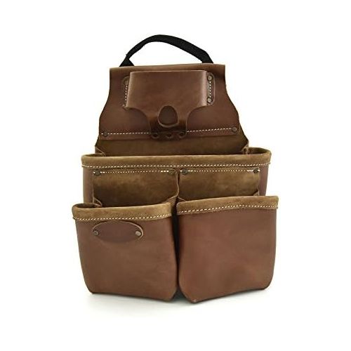  Style N Craft Style n Craft 98-4369 Pocket Top Grain Nail and Tool Bag
