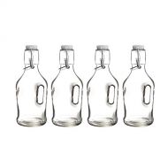 Style Setter 206081-4GB Oil Glass Bottles 3x3x8 Clear