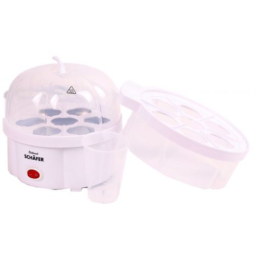  StyleKiste XXXL Egg Boiler Cooker for up to 14with Messbecher and Egg PiercerEggs White