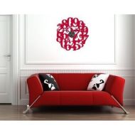 StyleandApplyDecals Crazy Numbers wall decal clock, sticker, mural, vinyl wall art
