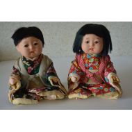 StyledinJapan Japanese Ichimatsu Ningyo Doll Pair