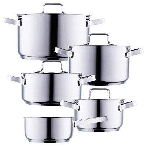  Style'n Cook Stylen Cook Kochtopf Set Bingen 9-teilig Induktion 18/10 Edelstahl