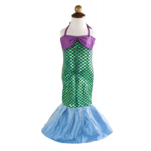  Styles I Love Kid Girls Lovely Princess Mermaid Tail Dress Birthday Party Halloween Costume Outfit