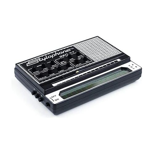  Stylophone Gen X-1 Portable Analogue Electronic Synthesizer with Built-in Speaker | Synth Musical Instrument | Synthesizer Keyboard | Stylophone Instrument