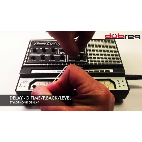  STYLOPHONE GEN X-1 Portable Analog Synthesizer: with Built-in Speaker, Keyboard and Soundstrip, LFO, Low pass filter, Envelope, Sub-octaves & Delay