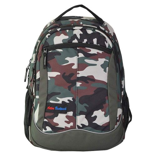  SuStore Camouflage Backpack for Boys High School Backpack Book Bag Men Quality College Backpack