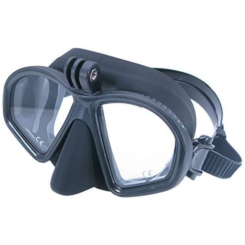  Subacqua Covert Action Cam Masken, Schwarz, Nicht angewendet