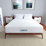 Subrtex 12-inch Breathable Full Body Support Comfortable Cooling Bedroom Soft Thick Gel-Infused 4 Layer Memory Foam Mattress-Bed in a Box(Queen)