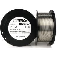 Temco TEMCo Nichrome 80 series wire 20 Gauge 25 FT Resistance AWG ga