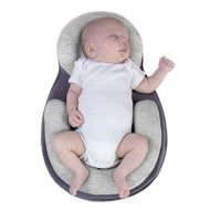 Successful Products High quality pillow Newborn Baby Infant Sleep Positioner Prevent Flat Head Shape Anti Roll Pillow-Beige