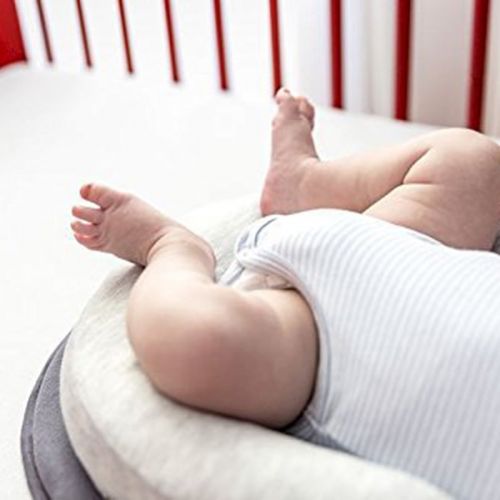  Successful Products High quality pillow Newborn Baby Infant Sleep Positioner Prevent Flat Head Shape Anti Roll Pillow-Beige