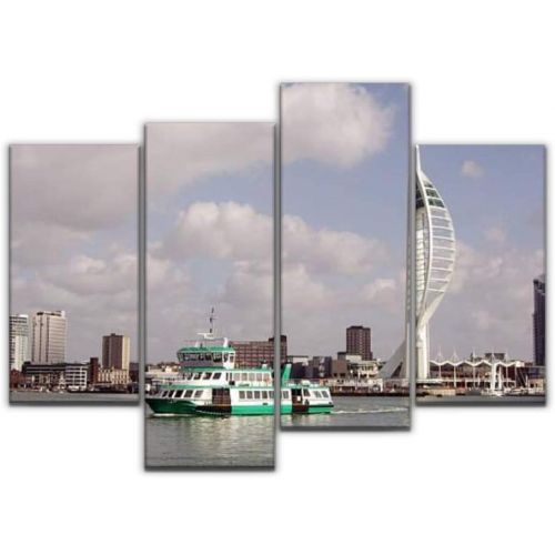  Sudoiseau Wall Art Painting Spinnaker Tower Portsmouth Ferry Stock Pictures Royalty Free Photos Pictures Canvas Prints Poster Oil Paintings Landscape Paint Modern Home Decor Artwor