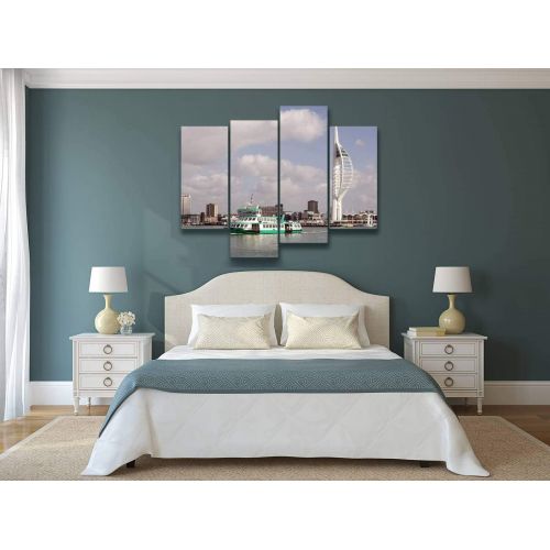  Sudoiseau Wall Art Painting Spinnaker Tower Portsmouth Ferry Stock Pictures Royalty Free Photos Pictures Canvas Prints Poster Oil Paintings Landscape Paint Modern Home Decor Artwor