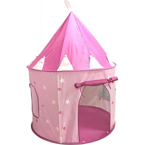  [아마존베스트]SueSport Girls Princess Castle Play Tent, Pink