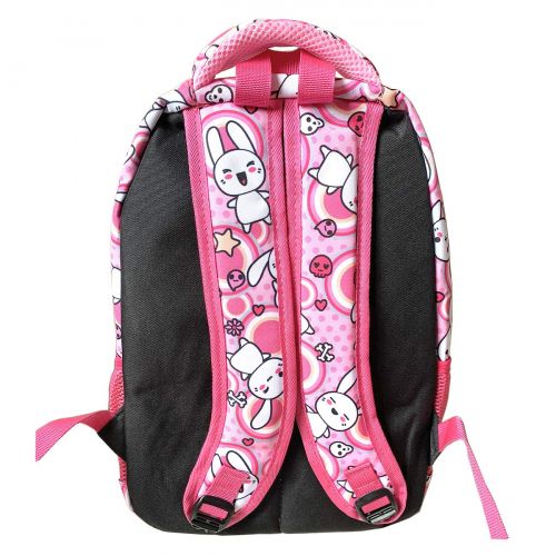  Suerico Kids School Backpack Animal School Bookbag 14.5 Backpack for 6-9 Year Old Girl Boy (Rabbit-1)