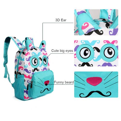  Suerico Kid Toddler Backpack Baby Boys Girls Pre School Bags Cute Cartoon Backpacks for Children 2-5 Years Old
