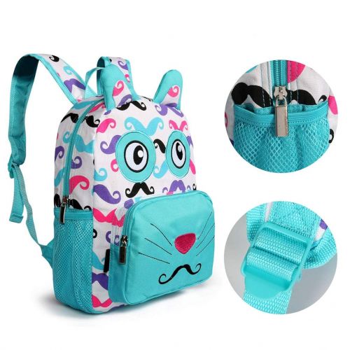 Suerico Kid Toddler Backpack Baby Boys Girls Pre School Bags Cute Cartoon Backpacks for Children 2-5 Years Old