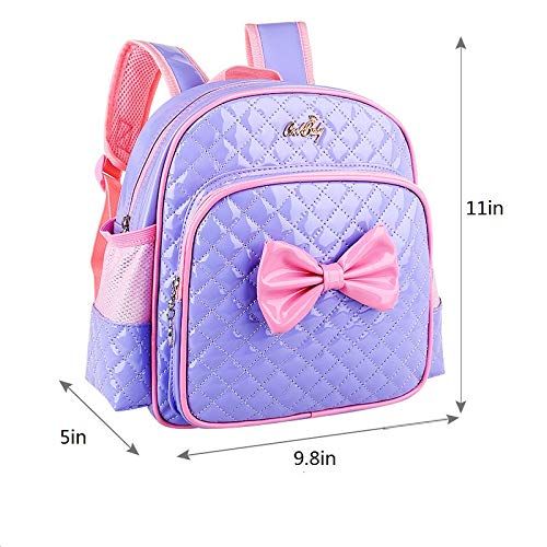  Suerico Cute Durable Waterproof Toddler Preschool Bag Kindergarten Kids Backpack for Girls