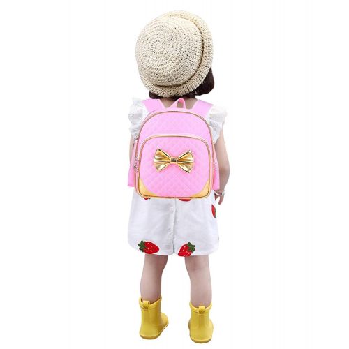  Suerico Cute Durable Waterproof Toddler Preschool Bag Kindergarten Kids Backpack for Girls