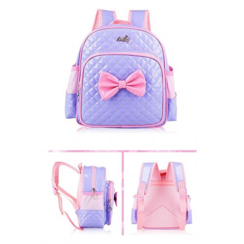  Suerico Cute Durable Waterproof Toddler Preschool Bag Kindergarten Kids Backpack for Girls