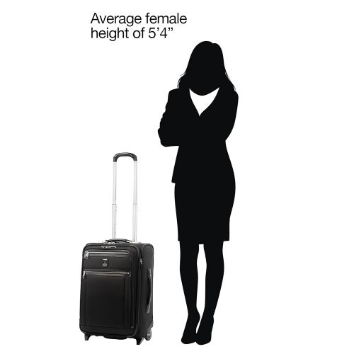  Suit bag Travelpro Platinum Elite 22” Expandable Carry-on Rollaboard Suiter Suitcase