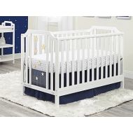 Suite Bebe Celeste 3 in 1 Convertible Island Crib, Wood and Acrylic, White