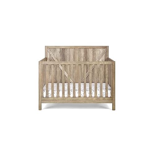  Suite Bebe Barnside 4-in-1 Convertible Crib in Vintage Chestnut