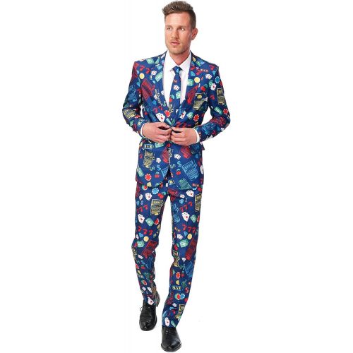  할로윈 용품Suitmeister Mens Basic Vegas Suit Costume