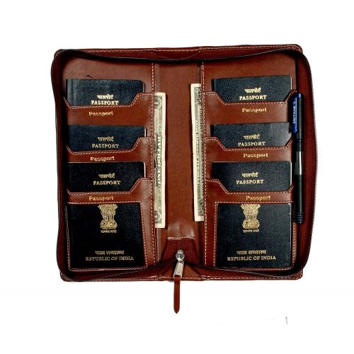  Sukesh Craft Mens Tree -Passport Holder For 6 Passports