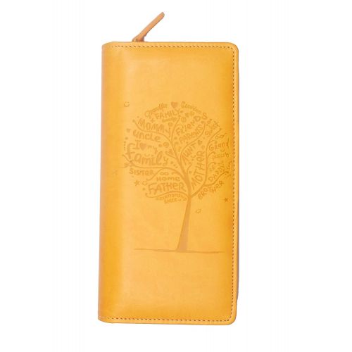  Sukeshcraft Tree. RFID Safe Passport Wallet- 8 Slots, (Steal Grey)