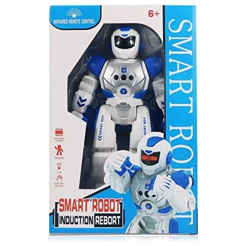  Suliper Remote Control Robot for Kids,Intellectual Gesture Sensor Programmable Robot with Infrared Controller Early Education Robot Toys can Dance Sing Walk Robot Kits for Children