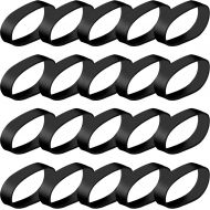 Sumind 20 Pieces Ski Brake Retainers Rubber Brake Band Snowboard Retainers for Outdoor Sports