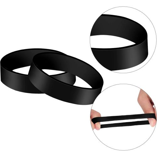  Sumind 20 Pieces Ski Brake Retainers Rubber Brake Band Snowboard Retainers for Outdoor Sports