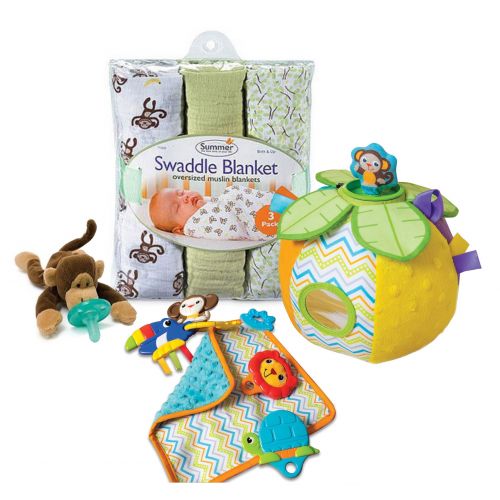  Summer Infant Monkey and Me Infant Play and Sleep Set by Kiddopotamus