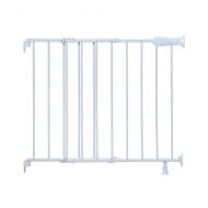 Summer Infant Top of Stairs Simple to Secure Metal Baby Gate - White