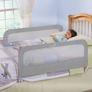 Summer Infant Toddler Bed Rail, Double Pack (Grey)