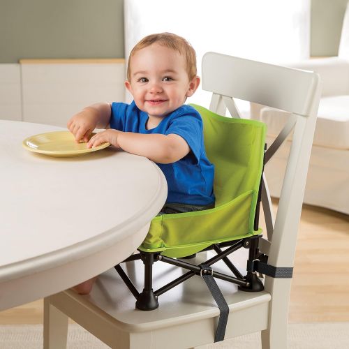 썸머인펀트 Summer Infant Pop and Sit Portable Booster, Green/Grey