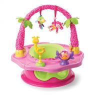 Summer Infant 3-Stage SuperSeat Deluxe Giggles Island Positioner, Booster and Activity Seat for Girl
