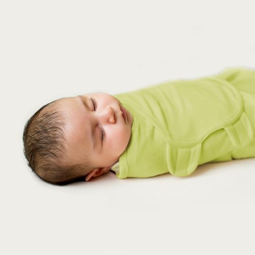 썸머인펀트 Summer Infant SwaddleMe Adjustable Infant Wrap, Jungle Buddies, Small/Medium, 2 Count