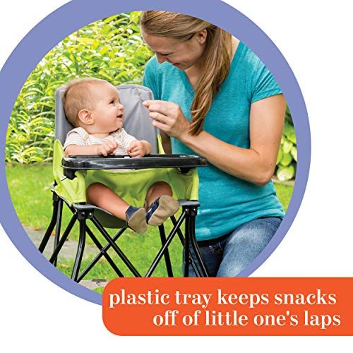 썸머인펀트 [아마존베스트]Summer Infant Pop and Sit Portable Highchair, Green