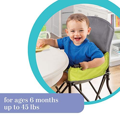 썸머인펀트 [아마존베스트]Summer Infant Pop and Sit Portable Highchair, Green